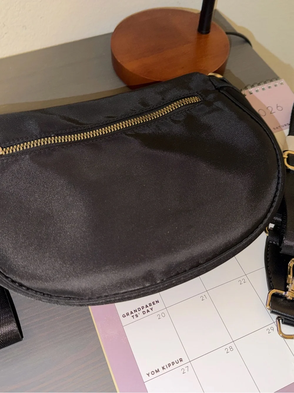 EMMAFY GoFree Crossbody Solid Black